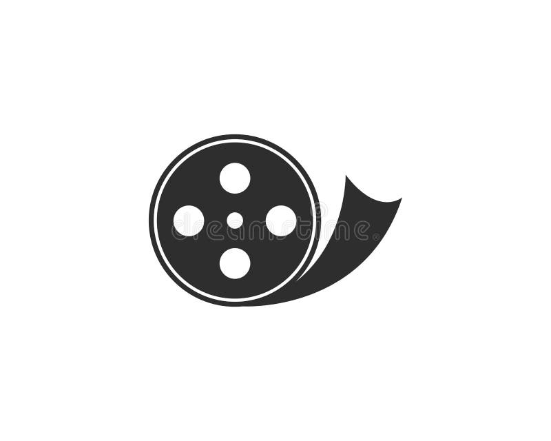 Het embleem van het filmbroodje stock illustratie Het embleem van het filmbroodje stock illustratie