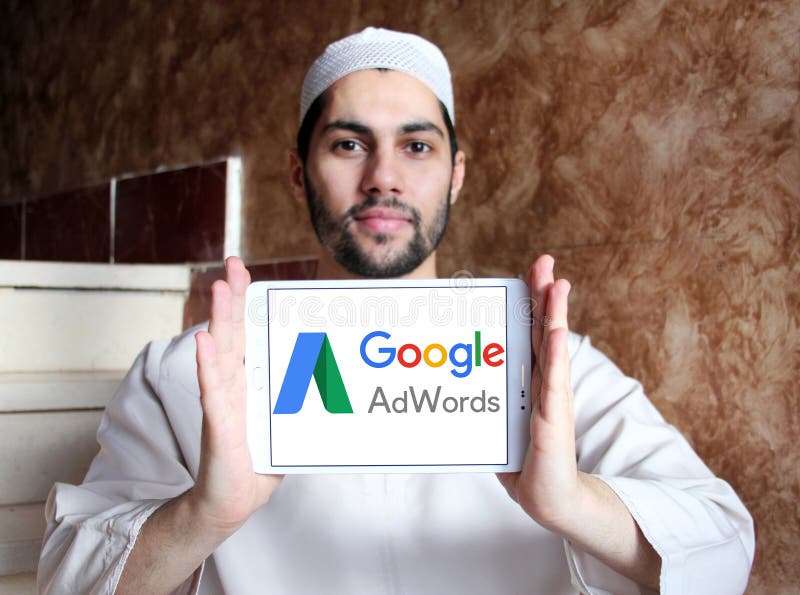 Het embleem van Google AdWords royalty-vrije stock foto's Het embleem van Google AdWords royalty-vrije stock foto's