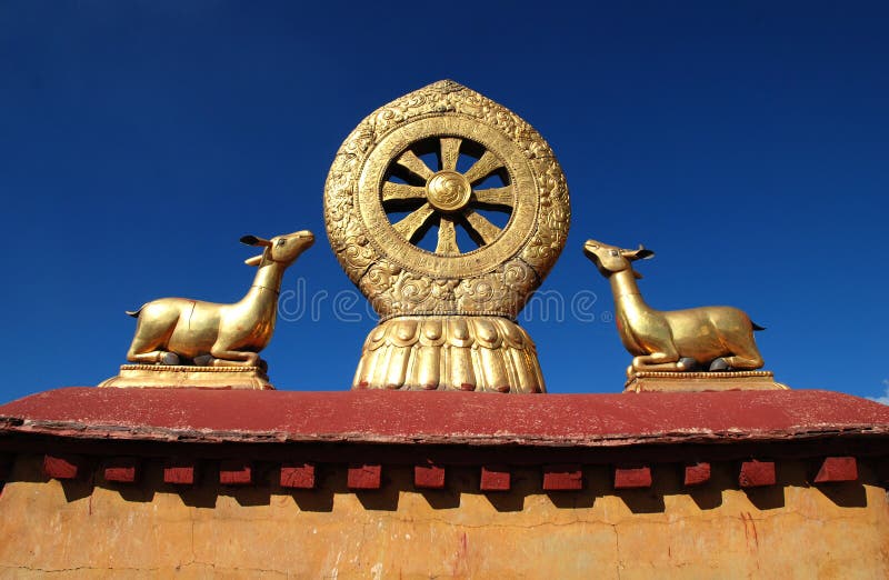 Het Embleem van het boeddhisme