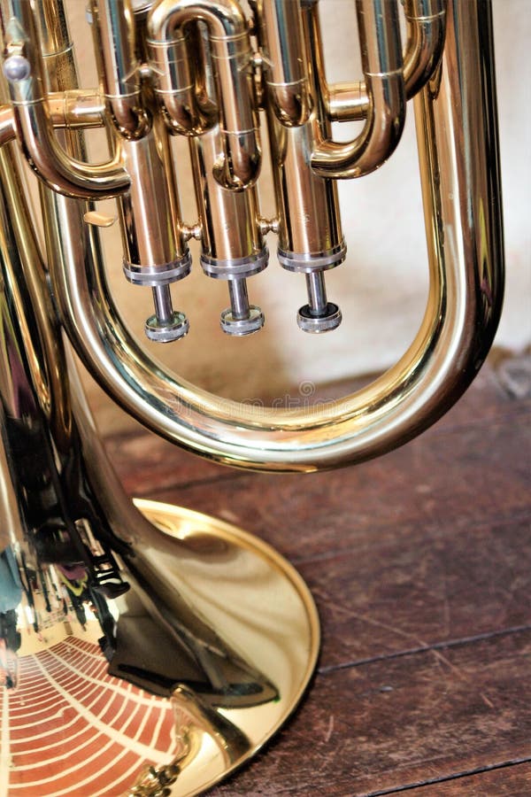 Het Euphonium stock afbeelding. Image of behoort, andere 102427631