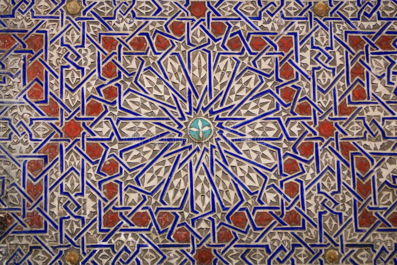 Het Fascineren Marokkaanse/Arabische Ontwerpen Klei Stock Foto - of godsdienst, 35612494