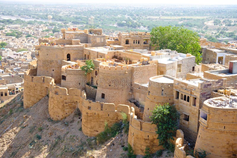 Het Fort van Jaisalmer royalty-vrije stock fotografie Het Fort van Jaisalmer royalty-vrije stock fotografie