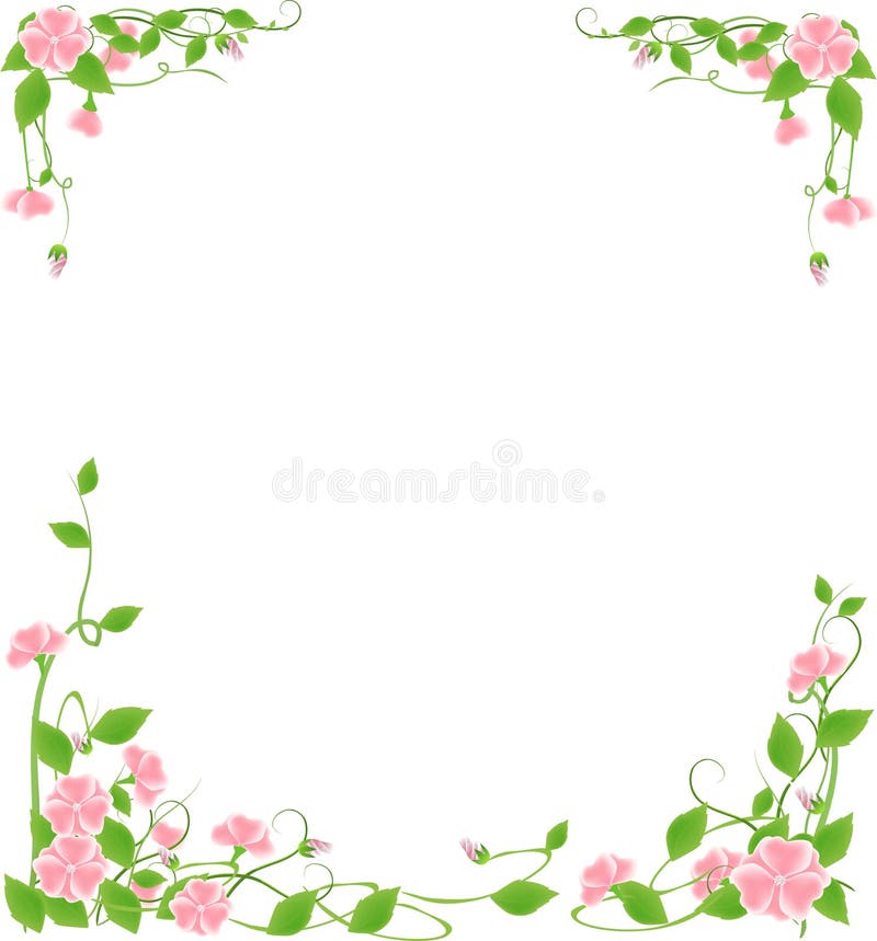 Het frame van de bloem