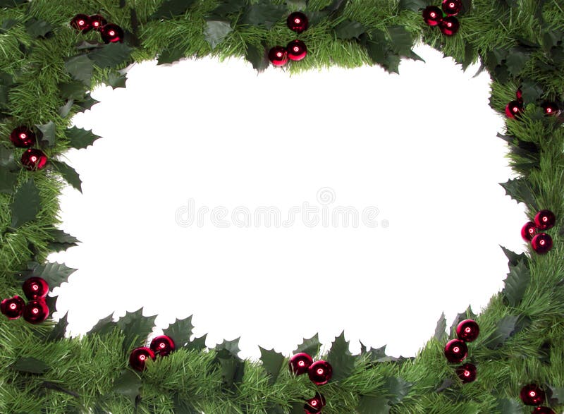 Het frame van Kerstmis, grens