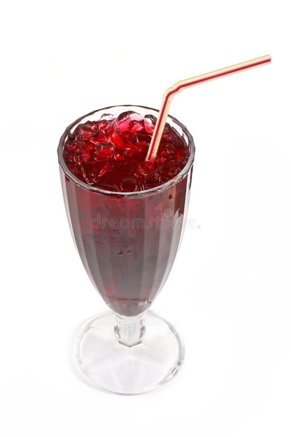 Het fruitthee van het ijs stock afbeelding Het fruitthee van het ijs stock afbeelding