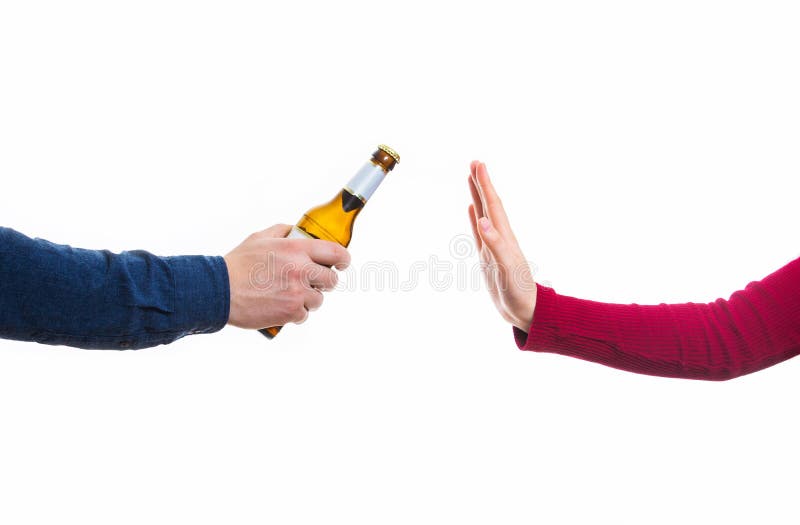 Het gebaar van de alcoholweigering
