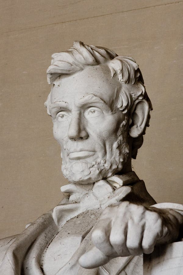 Het Gedenkteken van Abraham Lincoln, Washington DC royalty-vrije stock foto's Het Gedenkteken van Abraham Lincoln, Washington DC royalty-vrije stock foto's