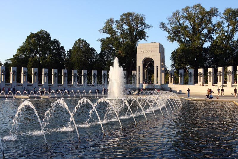Het Gedenkteken van WO.II in Washington DC