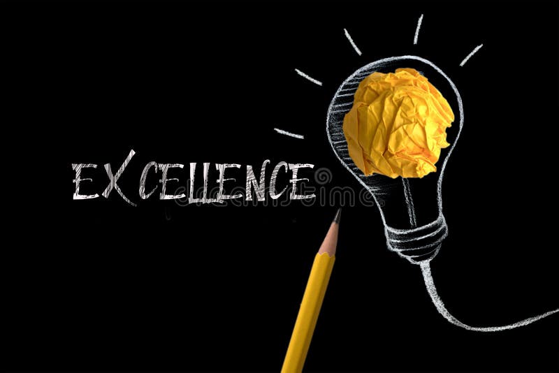 Het gele potlood met gele verfrommelde document bal en hand EXCEL stock afbeelding Het gele potlood met gele verfrommelde document bal en hand EXCEL stock afbeelding
