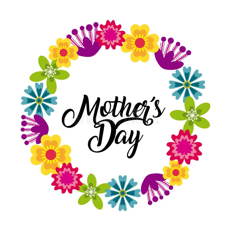 Ontwerp voor Moederdag stock illustratie