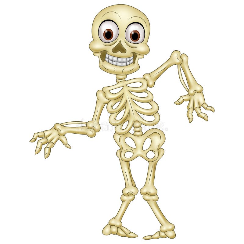 Het gelukkige Skelet van Halloween