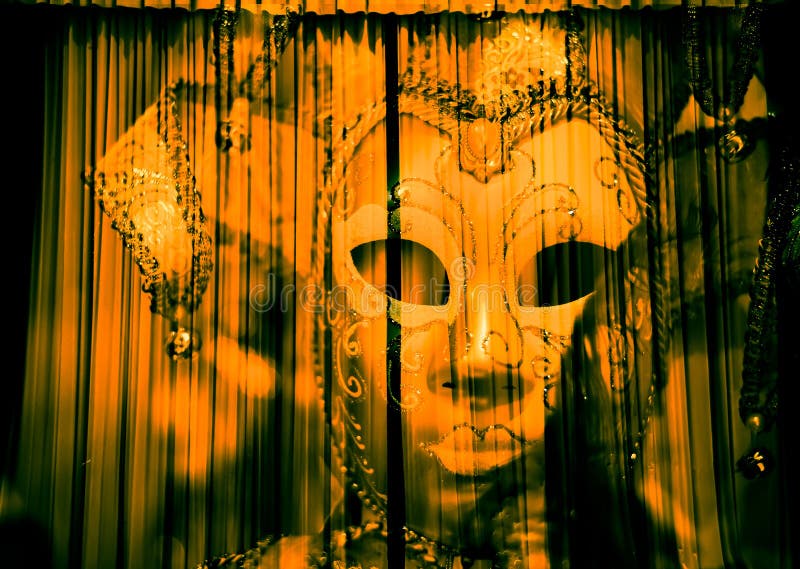 Het gemaskeerde spook van het werk royalty-vrije stock afbeeldingen Het gemaskeerde spook van het werk royalty-vrije stock afbeeldingen
