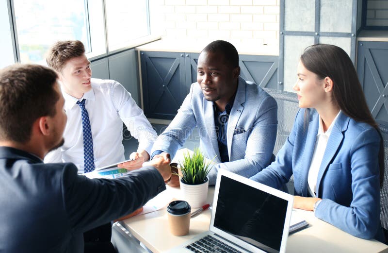 Het Gesprek van de baan royalty-vrije stock afbeelding Het Gesprek van de baan royalty-vrije stock afbeelding