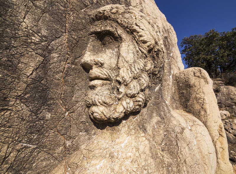 Oud Grieks grafschrift stock foto. Image of openlucht 45599930