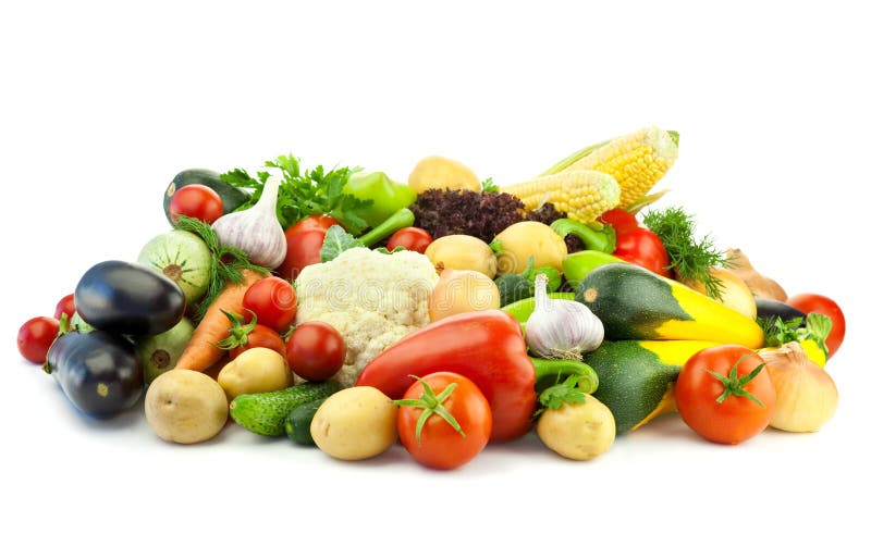 Het gezonde Eten/Assortiment van Organische Groenten
