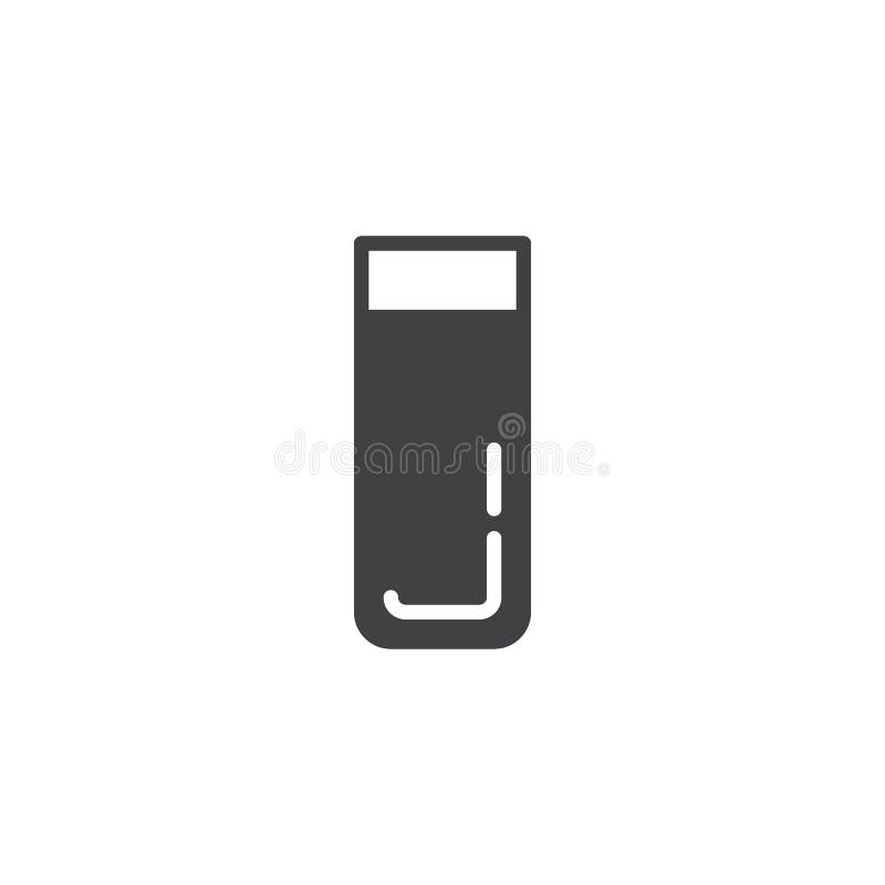 Het glas vectorpictogram van de alcoholdrank vector illustratie Het glas vectorpictogram van de alcoholdrank vector illustratie