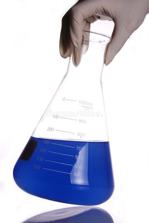Het glaswerk van de chemie