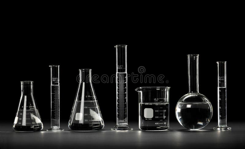 Het Glaswerk van het laboratorium