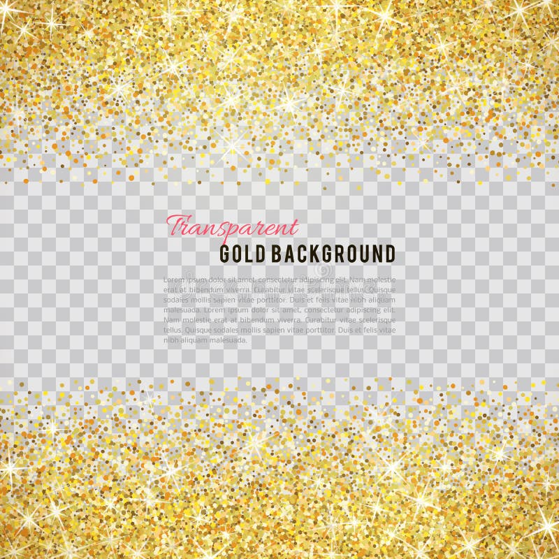 Gouden glitter textuur met sprankeling stock illustratie