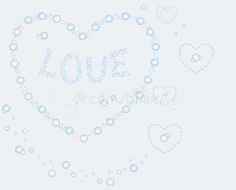 Het hart van de liefde vector illustratie Het hart van de liefde vector illustratie