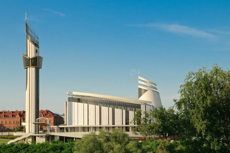 Het heiligdom van de Goddelijke Genade stock fotografie Het heiligdom van de Goddelijke Genade stock fotografie
