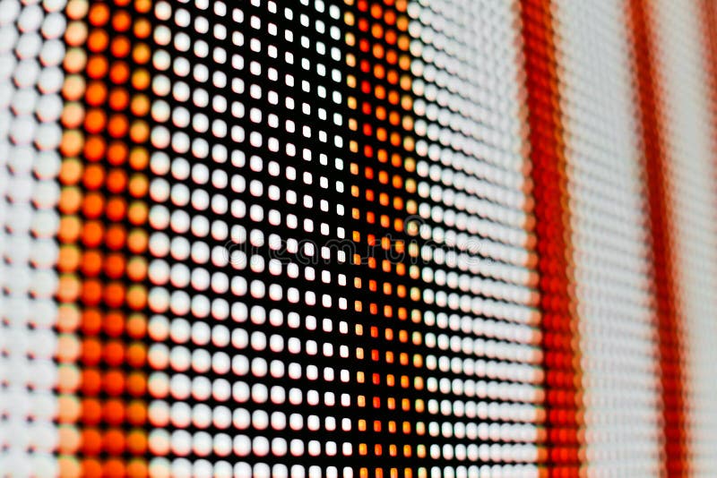 Het heldere gekleurde witte en rode LEIDENE smd scherm royalty-vrije stock afbeeldingen Het heldere gekleurde witte en rode LEIDENE smd scherm royalty-vrije stock afbeeldingen