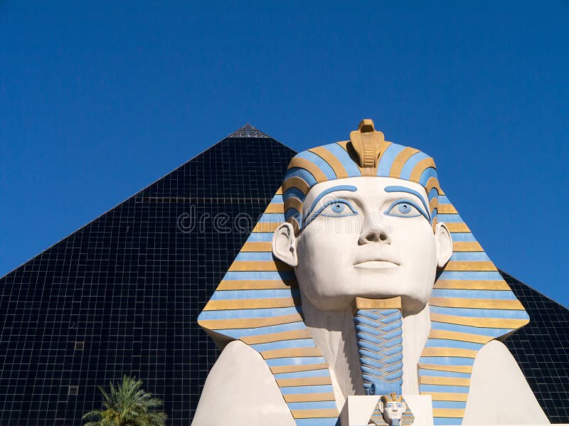 Het Hotel en Casino Las Vegas van Luxor stock afbeeldingen Het Hotel en Casino Las Vegas van Luxor stock afbeeldingen