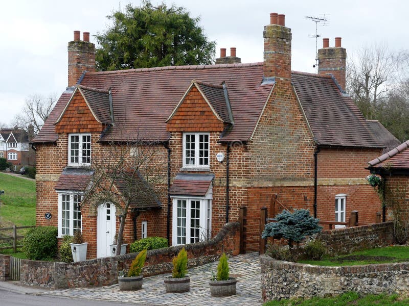 Het Huis van het Childslandbouwbedrijf, Gemeenschappelijke Weg, Chorleywood royalty-vrije stock fotografie Het Huis van het Childslandbouwbedrijf, Gemeenschappelijke Weg, Chorleywood royalty-vrije stock fotografie