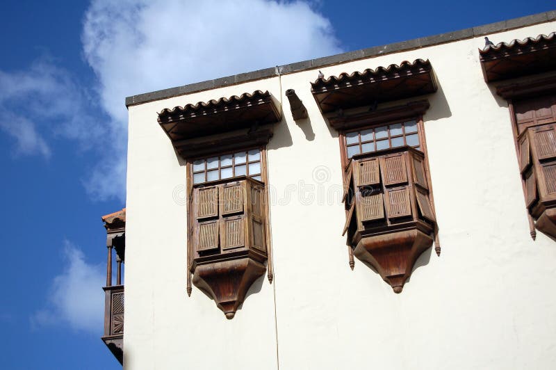 Het huis van Columbus in Las Palmas op Gran Canaria royalty-vrije stock afbeeldingen Het huis van Columbus in Las Palmas op Gran Canaria royalty-vrije stock afbeeldingen