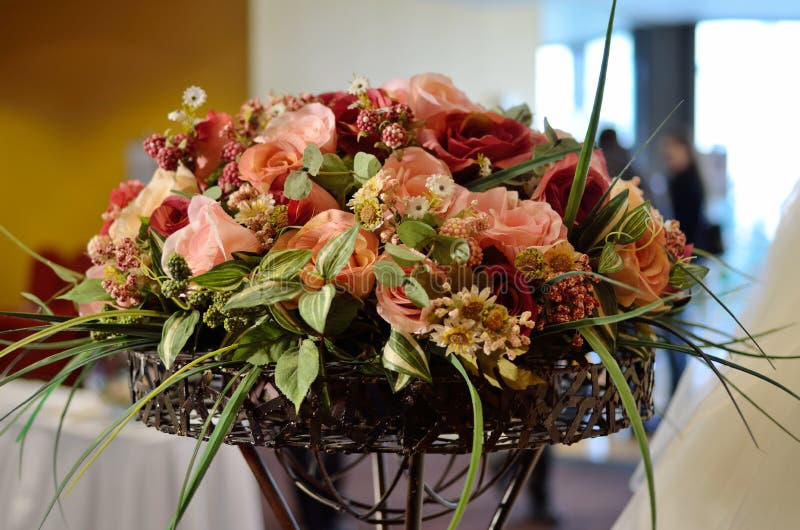 Bruidsboeket royalty-vrije stock afbeelding