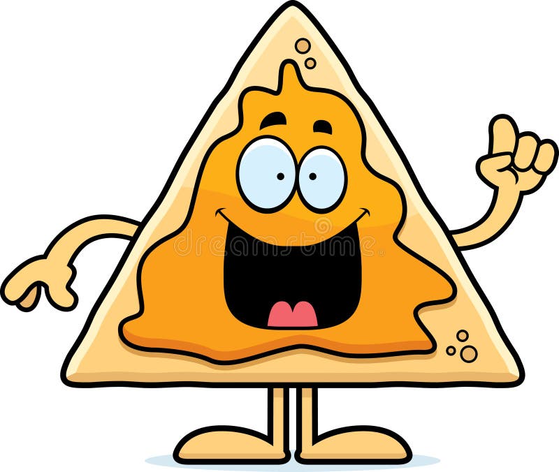Het Idee van beeldverhaalnachos vector illustratie Het Idee van beeldverhaalnachos vector illustratie
