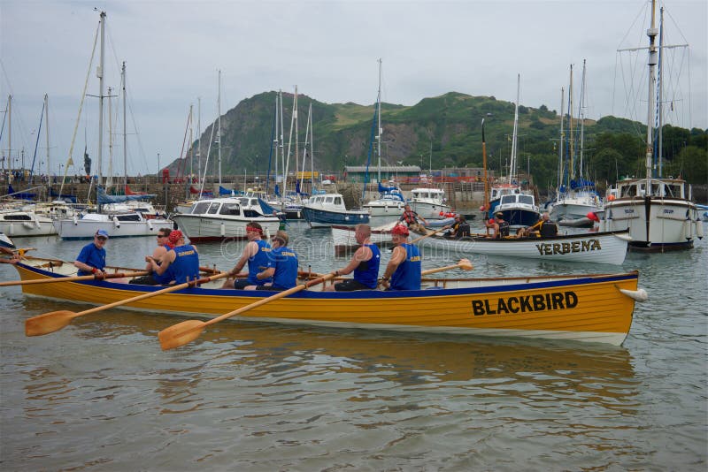 Het Illfracombenoorden Devon het UK stock foto Het Illfracombenoorden Devon het UK stock foto
