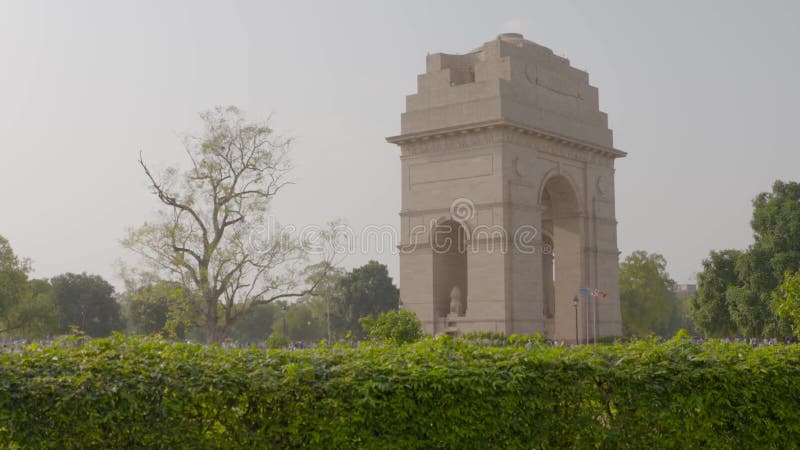 Het India Gate-oorlogsgedenkteken in New Delhi, India