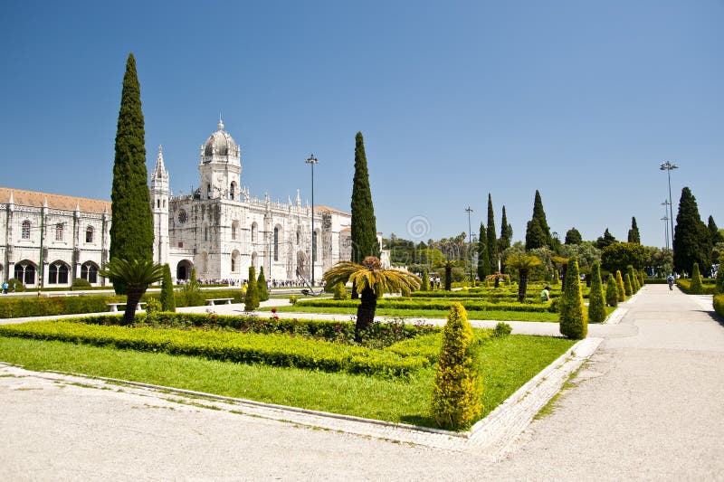 Mosteiro dos Jerónimos royalty-vrije stock afbeeldingen