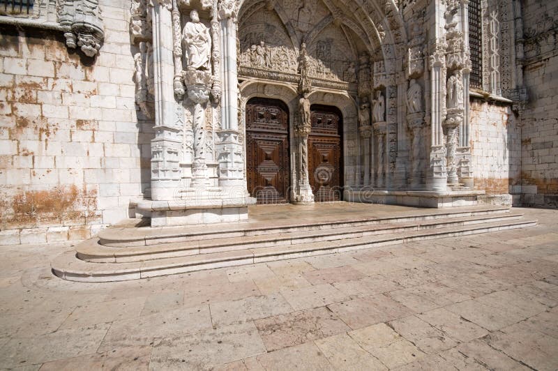Hiëronymietenklooster stock afbeeldingen