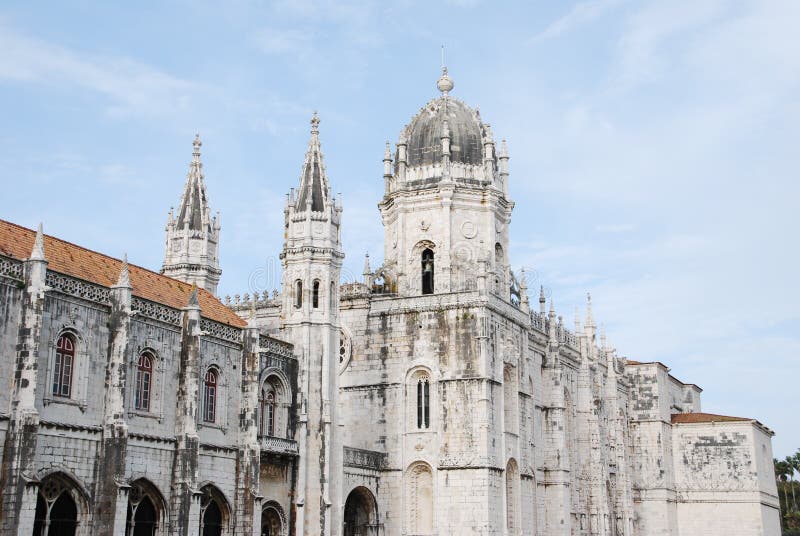 Mosteiro dos Jerónimos stock afbeelding