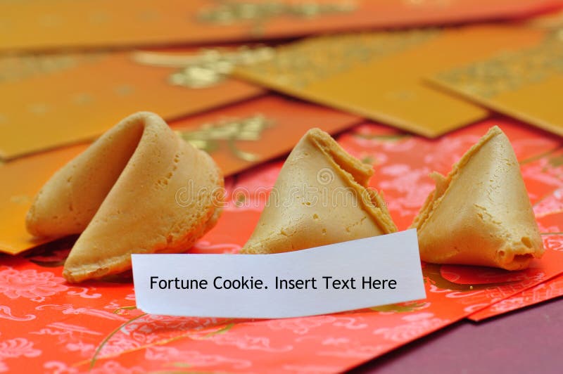 Pictures of fortune cookie with place to insert text. Pictures of fortune cookie with place to insert text
