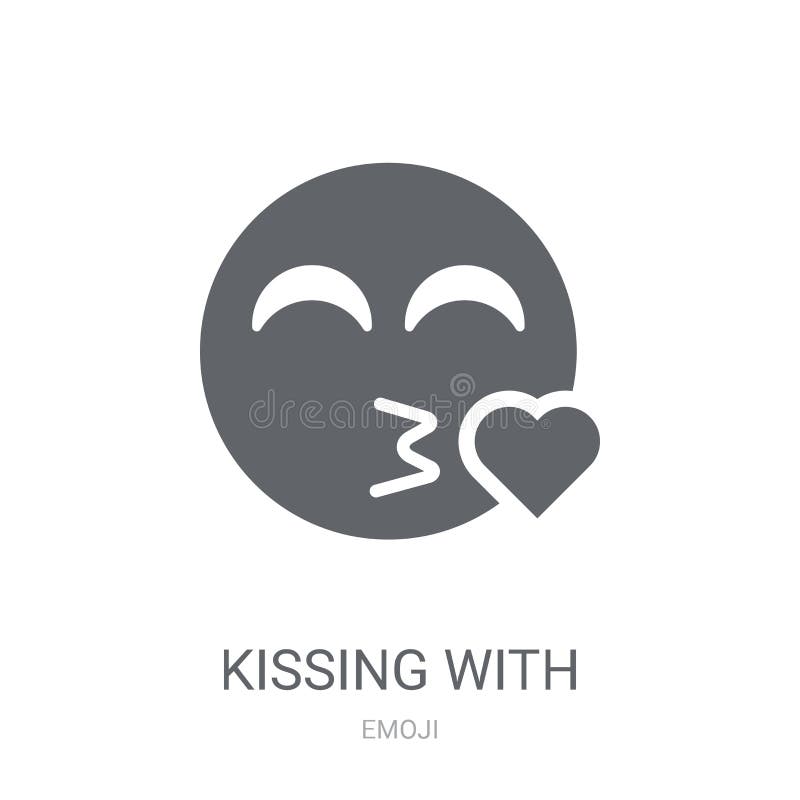Het kussen met het Glimlachen van het pictogram van Ogenemoji royalty-vrije illustratie Het kussen met het Glimlachen van het pictogram van Ogenemoji royalty-vrije illustratie