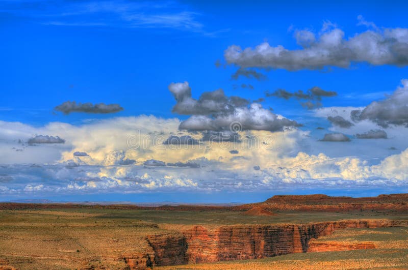 Het Land van de Natie van Navajo