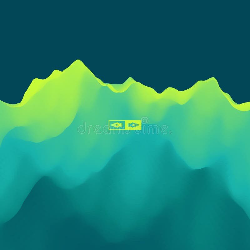 Het landschap van de berg Bergachtig terrein Vector illustratie abstracte achtergrond stock illustratie Het landschap van de berg Bergachtig terrein Vector illustratie abstracte achtergrond stock illustratie