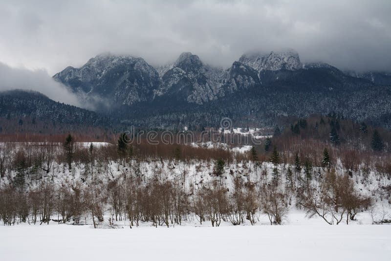 Het landschap van de winter royalty-vrije stock foto's