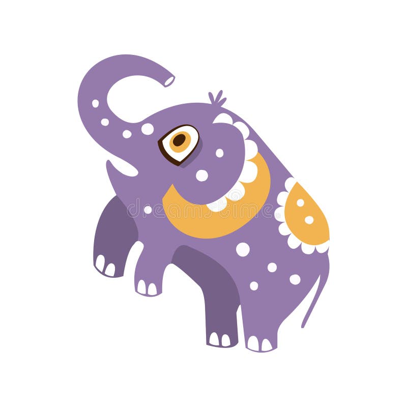 Het leuke karakter die van de beeldverhaalolifant zich op achterste benen vectorillustratie bevinden royalty-vrije illustratie Het leuke karakter die van de beeldverhaalolifant zich op achterste benen vectorillustratie bevinden royalty-vrije illustratie