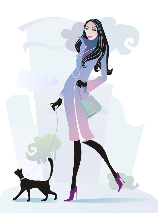 Het lopen royalty-vrije illustratie Het lopen royalty-vrije illustratie