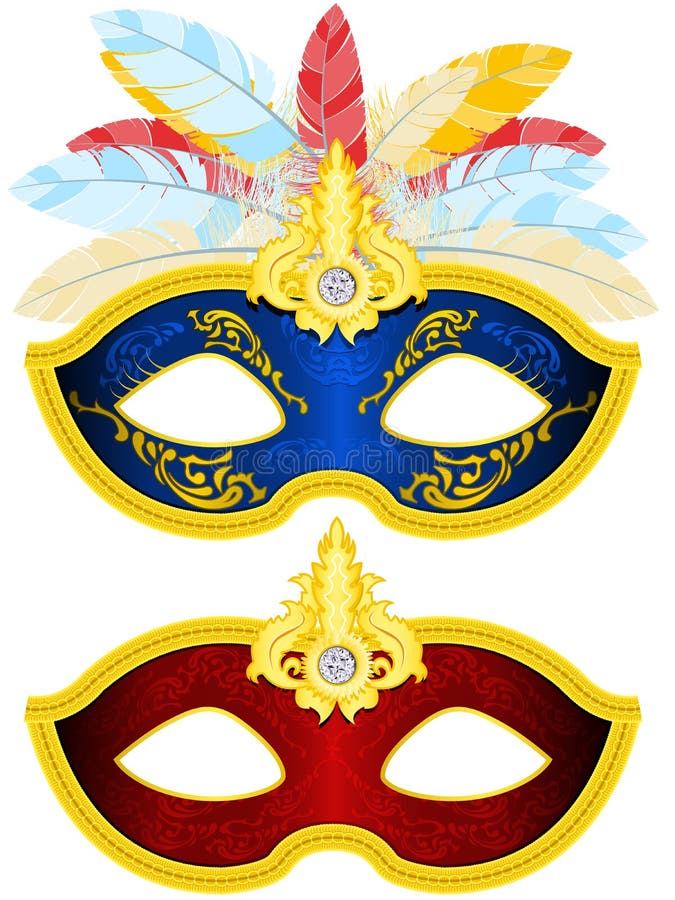 Het Masker van de maskerade royalty-vrije illustratie Het Masker van de maskerade royalty-vrije illustratie