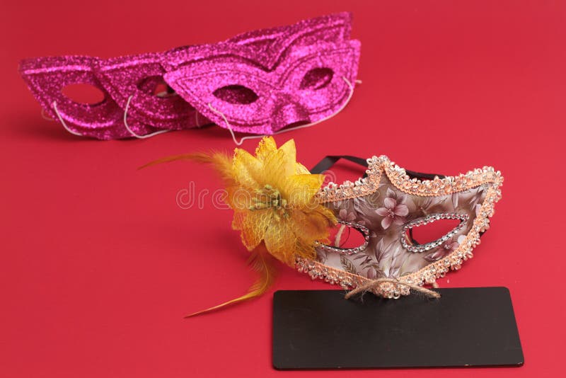 Het masker voor Purim-vakantie van vierings de Joodse Carnaval en schittert achtergrond Se royalty-vrije stock afbeelding Het masker voor Purim-vakantie van vierings de Joodse Carnaval en schittert achtergrond Se royalty-vrije stock afbeelding