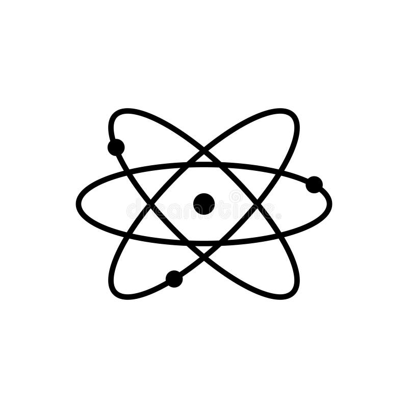 Het moleculaire van het het laboratoriumpictogram van het atoomneutron model van de de fysicawetenschap Vector voor uw websiteont royalty-vrije illustratie Het moleculaire van het het laboratoriumpictogram van het atoomneutron model van de de fysicawetenschap Vector voor uw websiteont royalty-vrije illustratie