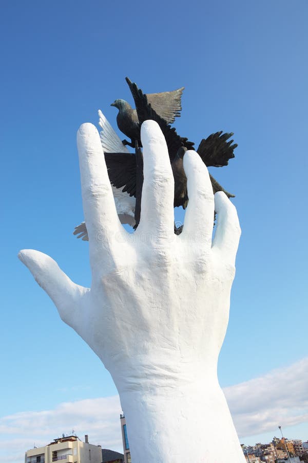 Vredesmonument royalty-vrije stock foto's