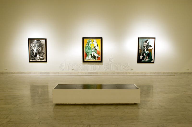 Het Museum van Picasso van Barcelona royalty-vrije stock afbeelding Het Museum van Picasso van Barcelona royalty-vrije stock afbeelding