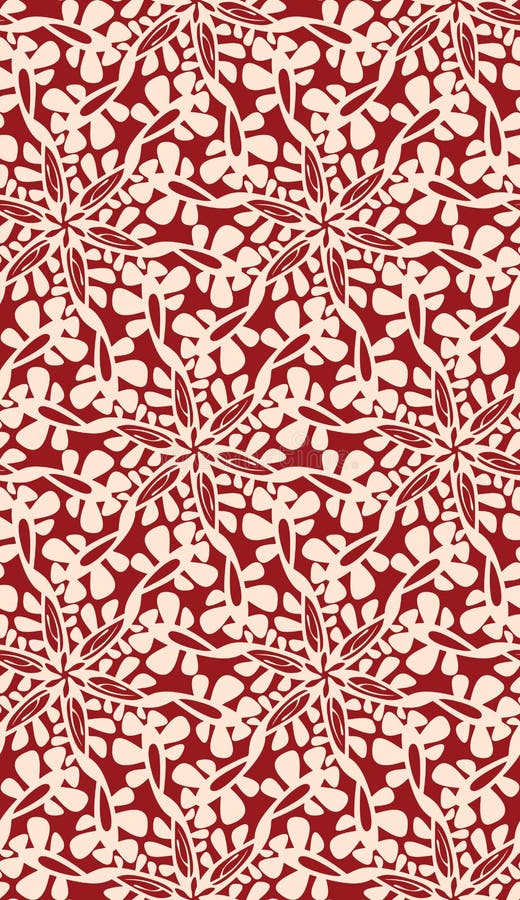Het naadloze BloemenPatroon van het Behang royalty-vrije illustratie Het naadloze BloemenPatroon van het Behang royalty-vrije illustratie