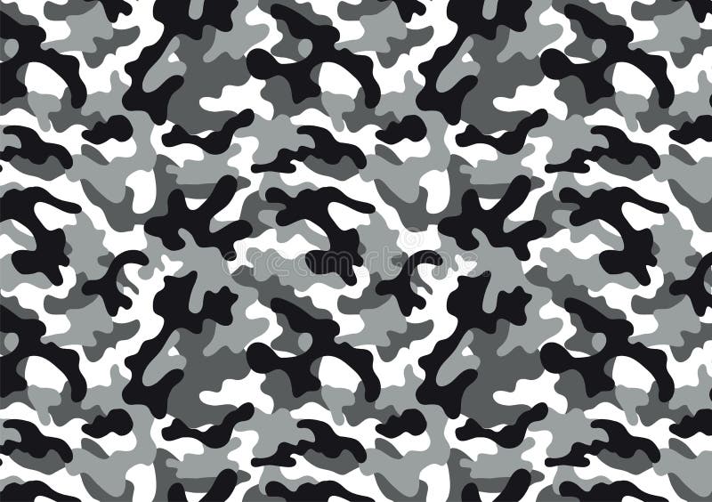 Het naadloze patroon van de camouflage